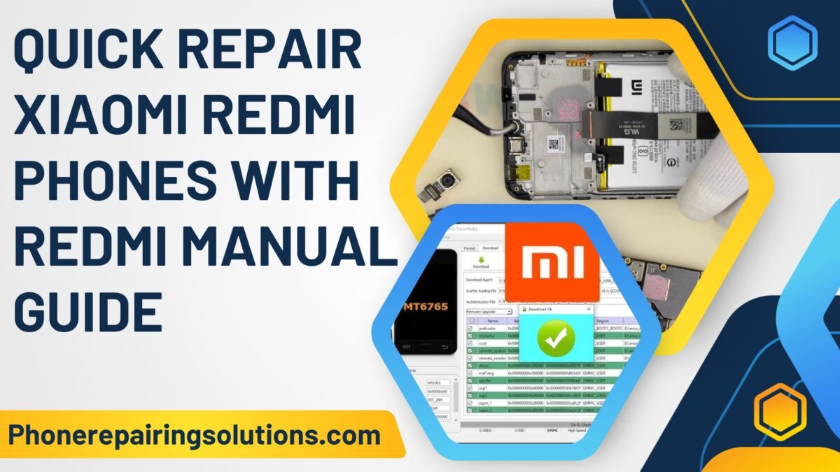 Xiaomi Redmi 9A Mobile Phone Manual For Diagnose